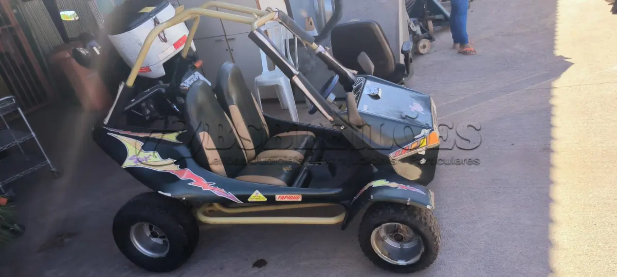 LOTE 305 - 01 MINI BUGGY FAPINHA COM MOTOR 4 TEMPOS DA HONDA. (NO ESTADO)
