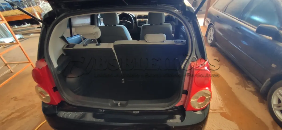 LOTE 446 - 01 KIA/PICANTO EX 3  1.0  L A GASOLINA;  NA COR PRETA; ANO 2010/2011. (NO ESTADO)