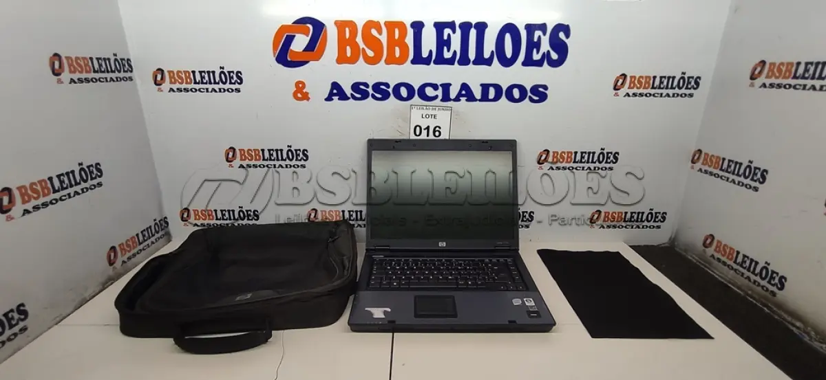 LOTE 016 - 01 NOTEBOOK COMPAQ 6710B MARCA HP SEM FONTE COM CASE. (NO ESTADO) ATENÇÃO! FAZER A VISITAÇÃO ANTES DE ARREMATAR, NÃO SABEMOS SE FUNCIONA, LEILÃO NÃO TEM GARANTIA E NEM DEVOLUÇÃO, SUJEITO A POSSÍVEIS AVARIAS VISÍVEIS/OCULTAS E/OU AUSÊNCIA DE COMPONENTES.