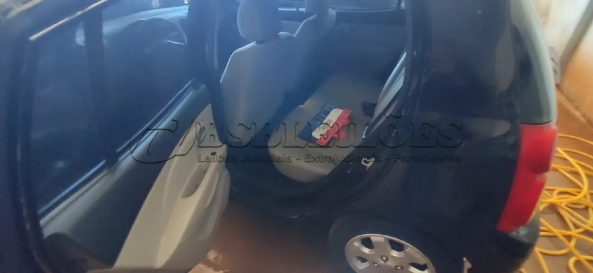 LOTE 446 - 01 KIA/PICANTO EX 3  1.0  L A GASOLINA;  NA COR PRETA; ANO 2010/2011. (NO ESTADO)