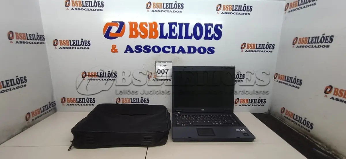LOTE 007 - 01 NOTEBOOK COMPAQ 6710B MARCA HP SEM FONTE COM CASE. (NO ESTADO) ATENÇÃO! FAZER A VISITAÇÃO ANTES DE ARREMATAR, NÃO SABEMOS SE FUNCIONA, LEILÃO NÃO TEM GARANTIA E NEM DEVOLUÇÃO, SUJEITO A POSSÍVEIS AVARIAS VISÍVEIS/OCULTAS E/OU AUSÊNCIA DE COMPONENTES.