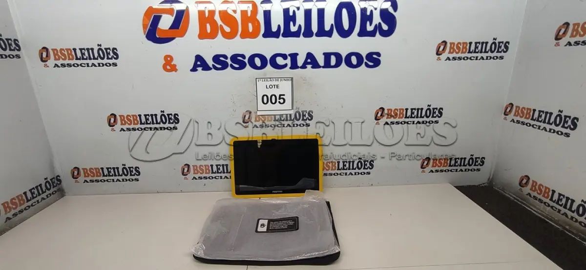 LOTE 005 - 01 TABLET SEM FONTE COM CASE MARCA POSITIVO. ATENÇÃO! FAZER A VISITAÇÃO ANTES DE ARREMATAR, NÃO SABEMOS SE FUNCIONA, LEILÃO NÃO TEM GARANTIA E NEM DEVOLUÇÃO, SUJEITO A POSSÍVEIS AVARIAS VISÍVEIS/OCULTAS E/OU AUSÊNCIA DE COMPONENTES.