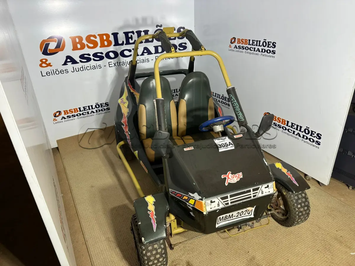 LOTE 305 - 01 MINI BUGGY FAPINHA COM MOTOR 4 TEMPOS DA HONDA. (NO ESTADO)
