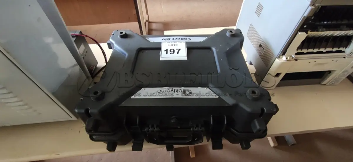 LOTE 197 - 01 COLLECT BIO AEX-14224 MARCA AKIYAMA. (NO ESTADO) ATENÇÃO! FAZER A VISITAÇÃO ANTES DE ARREMATAR, NÃO SABEMOS SE FUNCIONA, LEILÃO NÃO TEM GARANTIA E NEM DEVOLUÇÃO, SUJEITO A POSSÍVEIS AVARIAS VISÍVEIS/OCULTAS E/OU AUSÊNCIA DE COMPONENTES.