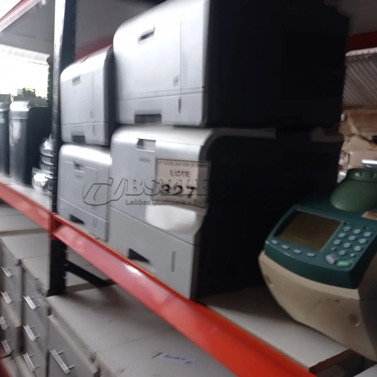 LOTE 327 - 04 IMPRESSORAS SENDO 03 ML-3471ND E 01 ML-3561ND MARCA SAMSUNG. (NO ESTADO) ATENÇÃO! FAZER A VISITAÇÃO ANTES DE ARREMATAR, NÃO SABEMOS SE FUNCIONA. LEILÃO NÃO TEM GARANTIA E NEM DEVOLUÇÃO, SUJEITO A POSSÍVEIS AVARIAS VISÍVEIS/OCULTAS E/OU AUSÊNCIA DE COMPONENTES.