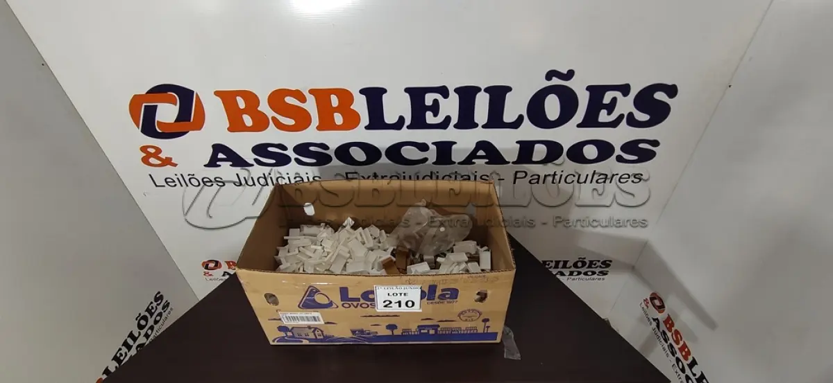 LOTE 210 - 01 LOTE COM GRANDE QUANTIDADE DE CANTONEIRAS DE PLÁSTICO. (NO ESTADO) ATENÇÃO! FAZER A VISITAÇÃO ANTES DE ARREMATAR, NÃO SABEMOS SE FUNCIONA, LEILÃO NÃO TEM GARANTIA E NEM DEVOLUÇÃO, SUJEITO A POSSÍVEIS AVARIAS VISÍVEIS/OCULTAS E/OU AUSÊNCIA DE COMPONENTES.