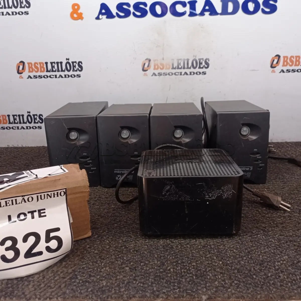 LOTE 325 - 05 ESTABILIZADORES MARCAS DIVERSAS. (NO ESTADO) ATENÇÃO! FAZER A VISITAÇÃO ANTES DE ARREMATAR, NÃO SABEMOS SE FUNCIONA, LEILÃO NÃO TEM GARANTIA E NEM DEVOLUÇÃO, SUJEITO A POSSÍVEIS AVARIAS VISÍVEIS/OCULTAS E/OU AUSÊNCIA DE COMPONENTES.