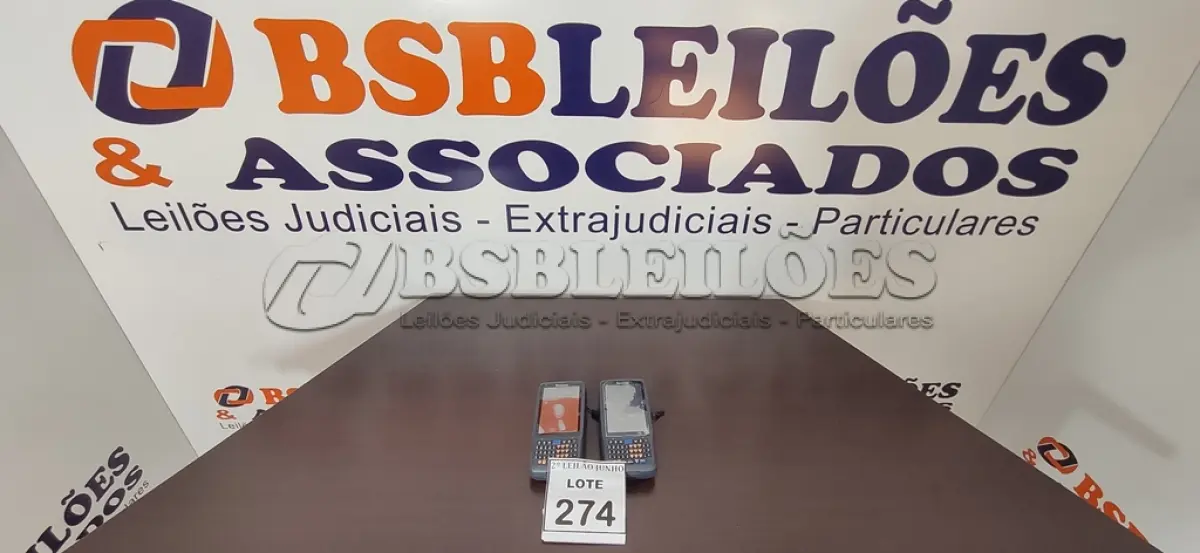 LOTE 274 - 02 COMPUTADORES MÓVEL INTERMEC CN51. (NO ESTADO) ATENÇÃO! FAZER A VISITAÇÃO ANTES DE ARREMATAR, NÃO SABEMOS SE FUNCIONA, LEILÃO NÃO TEM GARANTIA E NEM DEVOLUÇÃO, SUJEITO A POSSÍVEIS AVARIAS VISÍVEIS/OCULTAS E/OU AUSÊNCIA DE COMPONENTES.