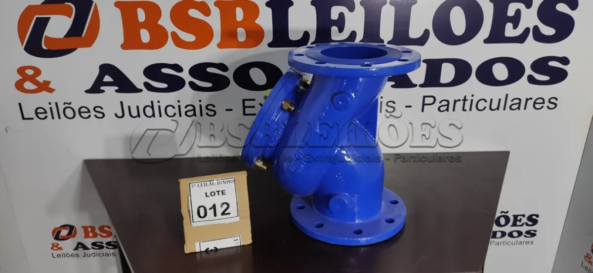 LOTE 012 - 01 FILTRO TIPO Y. (NO ESTADO) ATENÇÃO! FAZER A VISITAÇÃO ANTES DE ARREMATAR, NÃO SABEMOS SE FUNCIONA, LEILÃO NÃO TEM GARANTIA E NEM DEVOLUÇÃO, SUJEITO A POSSÍVEIS AVARIAS VISÍVEIS/OCULTAS E/OU AUSÊNCIA DE COMPONENTES.