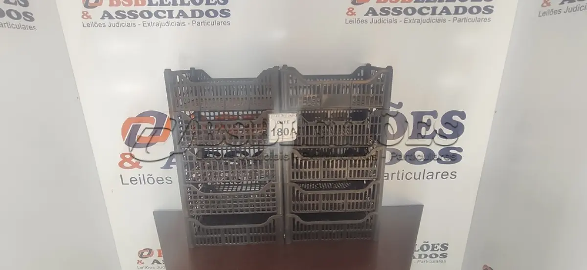 LOTE 180 - 10 CESTAS ORGANIZADORAS. (NO ESTADO) ATENÇÃO! FAZER A VISITAÇÃO ANTES DE ARREMATAR, NÃO SABEMOS SE FUNCIONA, LEILÃO NÃO TEM GARANTIA E NEM DEVOLUÇÃO, SUJEITO A POSSÍVEIS AVARIAS VISÍVEIS/OCULTAS E/OU AUSÊNCIA DE COMPONENTES.