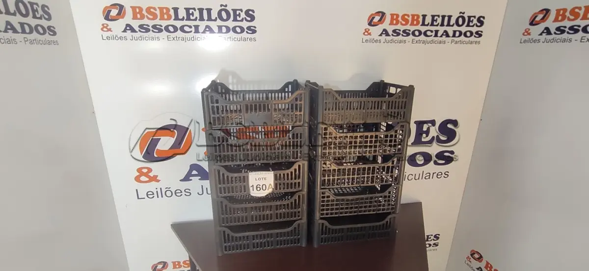 LOTE 160 - 10 CESTAS ORGANIZADORAS. (NO ESTADO) ATENÇÃO! FAZER A VISITAÇÃO ANTES DE ARREMATAR, NÃO SABEMOS SE FUNCIONA, LEILÃO NÃO TEM GARANTIA E NEM DEVOLUÇÃO, SUJEITO A POSSÍVEIS AVARIAS VISÍVEIS/OCULTAS E/OU AUSÊNCIA DE COMPONENTES.
