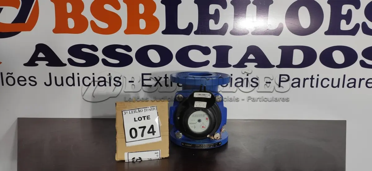LOTE 074 - 01 HIDRÔMETRO TIPO WOLTMAN 80 WP1 MARCA ZENNER. (NO ESTADO) ATENÇÃO! FAZER A VISITAÇÃO ANTES DE ARREMATAR, NÃO SABEMOS SE FUNCIONA, LEILÃO NÃO TEM GARANTIA E NEM DEVOLUÇÃO, SUJEITO A POSSÍVEIS AVARIAS VISÍVEIS/OCULTAS E/OU AUSÊNCIA DE COMPONENTES.