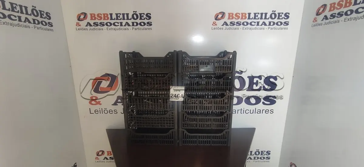 LOTE 240 - 10 CESTAS ORGANIZADORAS. (NO ESTADO) ATENÇÃO! FAZER A VISITAÇÃO ANTES DE ARREMATAR, NÃO SABEMOS SE FUNCIONA, LEILÃO NÃO TEM GARANTIA E NEM DEVOLUÇÃO, SUJEITO A POSSÍVEIS AVARIAS VISÍVEIS/OCULTAS E/OU AUSÊNCIA DE COMPONENTES.