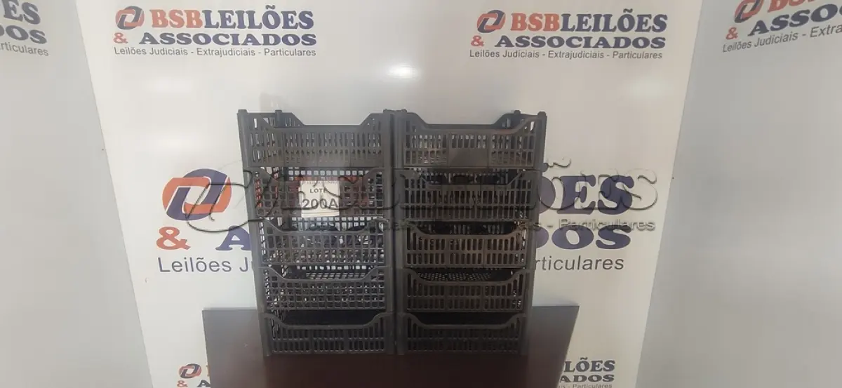 LOTE 200 - 10 CESTAS ORGANIZADORAS. (NO ESTADO) ATENÇÃO! FAZER A VISITAÇÃO ANTES DE ARREMATAR, NÃO SABEMOS SE FUNCIONA, LEILÃO NÃO TEM GARANTIA E NEM DEVOLUÇÃO, SUJEITO A POSSÍVEIS AVARIAS VISÍVEIS/OCULTAS E/OU AUSÊNCIA DE COMPONENTES.