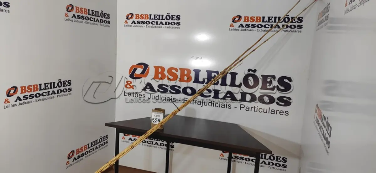 LOTE 559 - 05 VARAS DE BAMBU. (NO ESTADO) ATENÇÃO! FAZER A VISITAÇÃO ANTES DE ARREMATAR, NÃO SABEMOS SE FUNCIONA, LEILÃO NÃO TEM GARANTIA E NEM DEVOLUÇÃO, SUJEITO A POSSÍVEIS AVARIAS VISÍVEIS/OCULTAS E/OU AUSÊNCIA DE COMPONENTES.