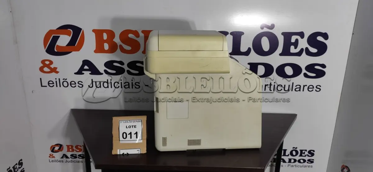 LOTE 011 - 01 IMPRESSORA MULTIFUNCIONAL MFC-L8850CDW MARCA BROTHER. (NO ESTADO) ATENÇÃO! FAZER A VISITAÇÃO ANTES DE ARREMATAR, NÃO SABEMOS SE FUNCIONA, LEILÃO NÃO TEM GARANTIA E NEM DEVOLUÇÃO, SUJEITO A POSSÍVEIS AVARIAS VISÍVEIS/OCULTAS E/OU AUSÊNCIA DE COMPONENTES.