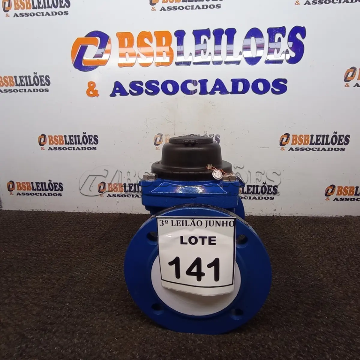LOTE 141 - 01 HIDRÔMETRO TIPO WOLTMAN 100 WP1 MARCA ZENNER. (NO ESTADO) ATENÇÃO! FAZER A VISITAÇÃO ANTES DE ARREMATAR, NÃO SABEMOS SE FUNCIONA, LEILÃO NÃO TEM GARANTIA E NEM DEVOLUÇÃO, SUJEITO A POSSÍVEIS AVARIAS VISÍVEIS/OCULTAS E/OU AUSÊNCIA DE COMPONENTES.