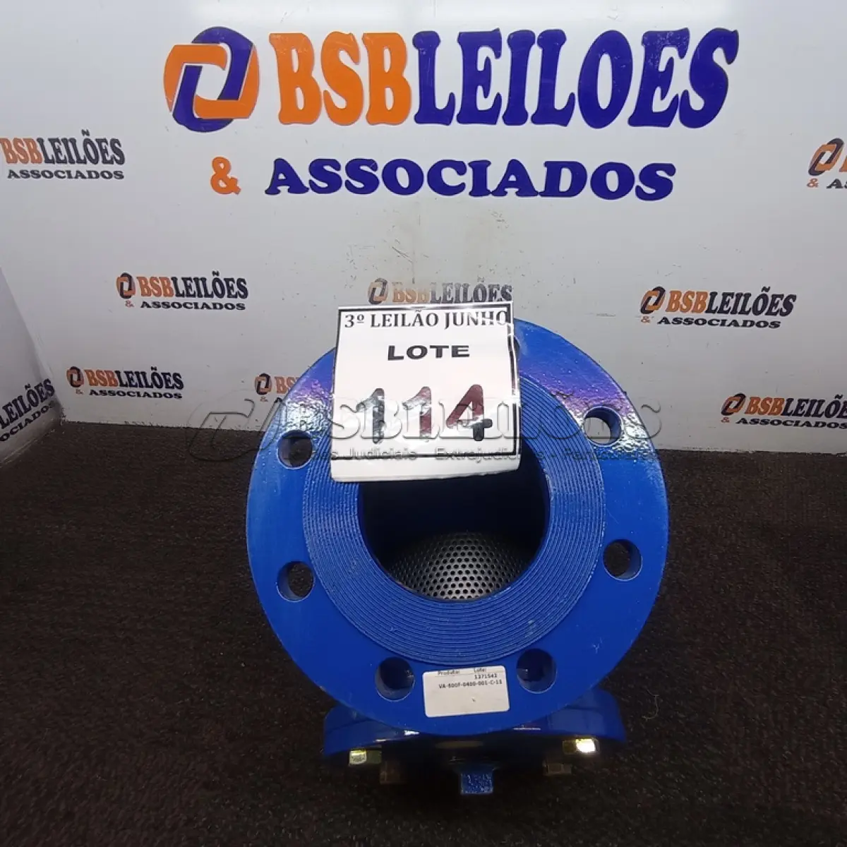 LOTE 114 - 01 FILTRO TIPO Y. (NO ESTADO) ATENÇÃO! FAZER A VISITAÇÃO ANTES DE ARREMATAR, NÃO SABEMOS SE FUNCIONA, LEILÃO NÃO TEM GARANTIA E NEM DEVOLUÇÃO, SUJEITO A POSSÍVEIS AVARIAS VISÍVEIS/OCULTAS E/OU AUSÊNCIA DE COMPONENTES.