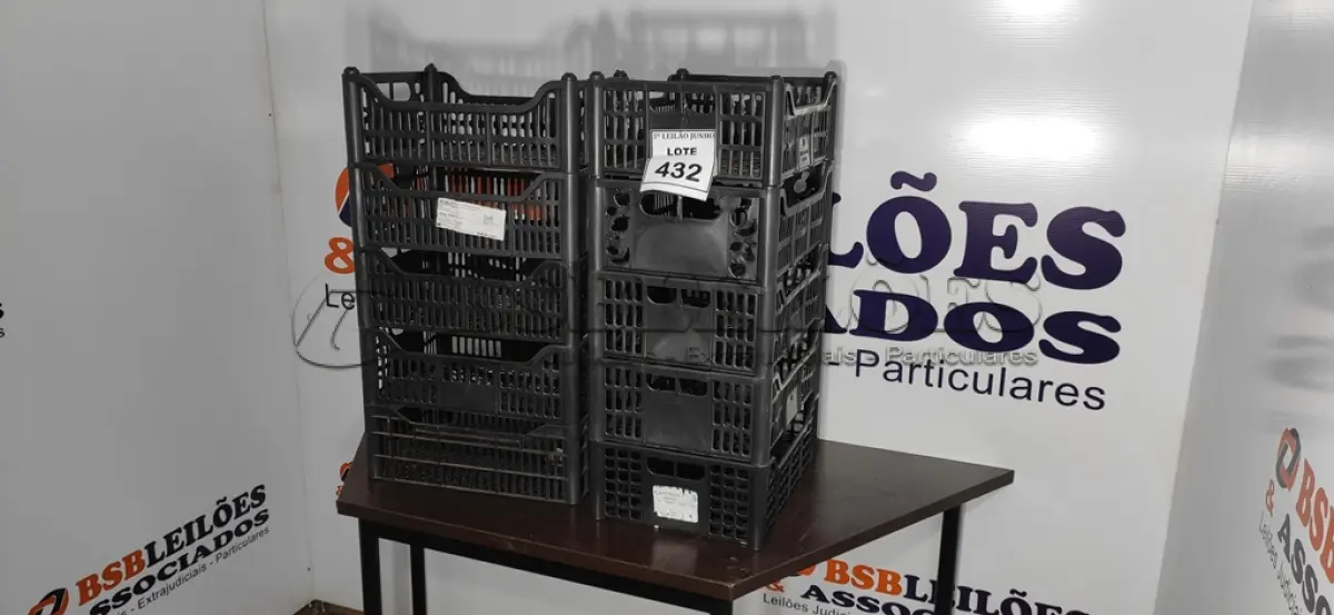 LOTE 432 - 10 CESTAS ORGANIZADORAS. (NO ESTADO) ATENÇÃO! FAZER A VISITAÇÃO ANTES DE ARREMATAR, NÃO SABEMOS SE FUNCIONA, LEILÃO NÃO TEM GARANTIA E NEM DEVOLUÇÃO, SUJEITO A POSSÍVEIS AVARIAS VISÍVEIS/OCULTAS E/OU AUSÊNCIA DE COMPONENTES.
