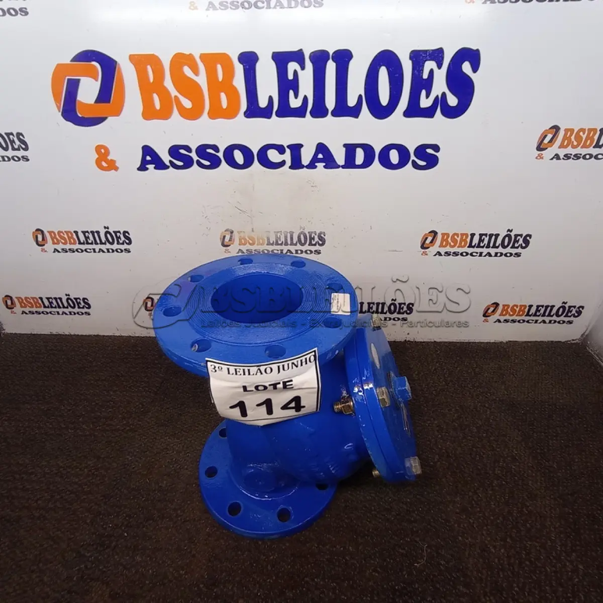 LOTE 114 - 01 FILTRO TIPO Y. (NO ESTADO) ATENÇÃO! FAZER A VISITAÇÃO ANTES DE ARREMATAR, NÃO SABEMOS SE FUNCIONA, LEILÃO NÃO TEM GARANTIA E NEM DEVOLUÇÃO, SUJEITO A POSSÍVEIS AVARIAS VISÍVEIS/OCULTAS E/OU AUSÊNCIA DE COMPONENTES.