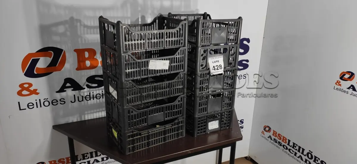 LOTE 428 - 10 CESTAS ORGANIZADORAS. (NO ESTADO) ATENÇÃO! FAZER A VISITAÇÃO ANTES DE ARREMATAR, NÃO SABEMOS SE FUNCIONA, LEILÃO NÃO TEM GARANTIA E NEM DEVOLUÇÃO, SUJEITO A POSSÍVEIS AVARIAS VISÍVEIS/OCULTAS E/OU AUSÊNCIA DE COMPONENTES.