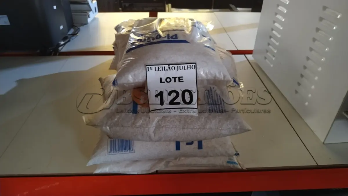 LOTE 120 - 10 PACOTES DE GRANITINA/08 PARA GRAFIADO COM 4KG CADA. (NO ESTADO) ATENÇÃO! FAZER A VISITAÇÃO ANTES DE ARREMATAR, NÃO SABEMOS SE FUNCIONA. LEILÃO NÃO TEM GARANTIA E NEM DEVOLUÇÃO, SUJEITO A POSSÍVEIS AVARIAS VISÍVEIS/OCULTAS E/OU AUSÊNCIA DE COMPONENTES.