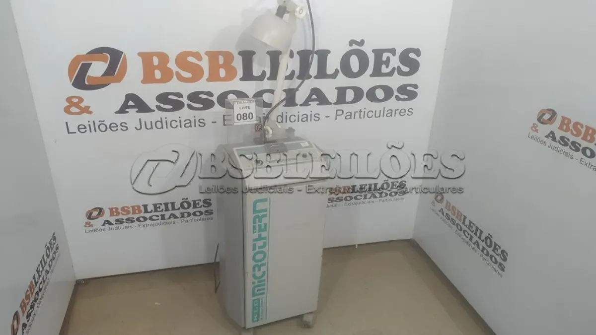 LOTE 080 - 01 MICROTHERM. (NO ESTADO) ATENÇÃO! FAZER A VISITAÇÃO ANTES DE ARREMATAR, NÃO SABEMOS SE FUNCIONA, LEILÃO NÃO TEM GARANTIA E NEM DEVOLUÇÃO, SUJEITO A POSSÍVEIS AVARIAS VISÍVEIS/OCULTAS E/OU AUSÊNCIA DE COMPONENTES.