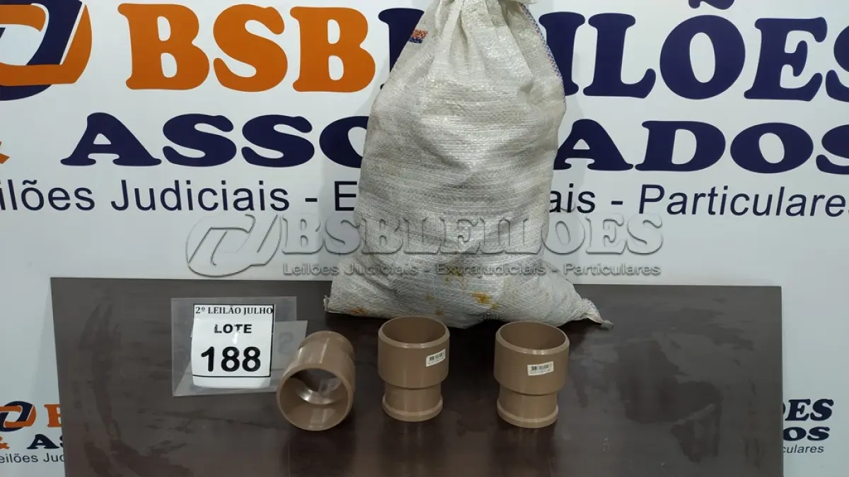 LOTE 188 - 01 LOTE COM DIVERSAS BUCHAS DE REDUÇÃO DE MEDIDAS VARIADAS. (NO ESTADO) ATENÇÃO! FAZER A VISITAÇÃO ANTES DE ARREMATAR, NÃO SABEMOS SE FUNCIONA. LEILÃO NÃO TEM GARANTIA E NEM DEVOLUÇÃO, SUJEITO A POSSÍVEIS AVARIAS VISÍVEIS/OCULTAS E/OU AUSÊNCIA DE COMPONENTES.