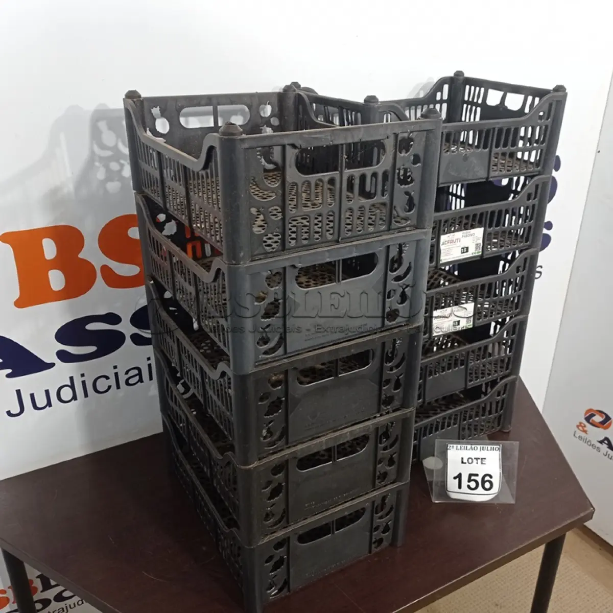 LOTE 156 - 10 CESTAS ORGANIZADORAS. (NO ESTADO) ATENÇÃO! FAZER A VISITAÇÃO ANTES DE ARREMATAR, NÃO SABEMOS SE FUNCIONA. LEILÃO NÃO TEM GARANTIA E NEM DEVOLUÇÃO, SUJEITO A POSSÍVEIS AVARIAS VISÍVEIS/OCULTAS E/OU AUSÊNCIA DE COMPONENTES.