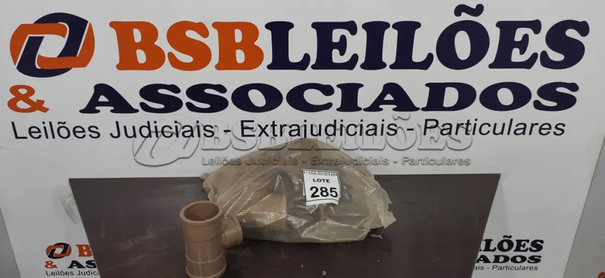 LOTE 285 - 07 TÊ SOLDÁVEL DE MEDIDAS DIVERSAS. (NO ESTADO) ATENÇÃO! FAZER A VISITAÇÃO ANTES DE ARREMATAR, NÃO SABEMOS SE FUNCIONA. LEILÃO NÃO TEM GARANTIA E NEM DEVOLUÇÃO, SUJEITO A POSSÍVEIS AVARIAS VISÍVEIS/OCULTAS E/OU AUSÊNCIA DE COMPONENTES.