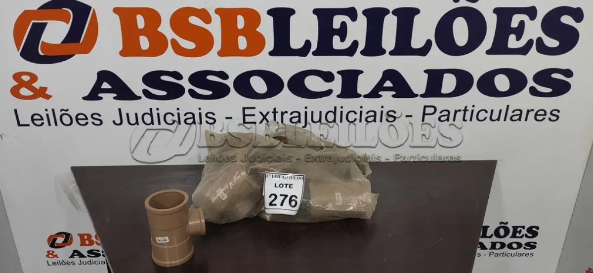 LOTE 276 - 10 TÊ-SOL 75-50 MARCA KRONA. (NO ESTADO) ATENÇÃO! FAZER A VISITAÇÃO ANTES DE ARREMATAR, NÃO SABEMOS SE FUNCIONA. LEILÃO NÃO TEM GARANTIA E NEM DEVOLUÇÃO, SUJEITO A POSSÍVEIS AVARIAS VISÍVEIS/OCULTAS E/OU AUSÊNCIA DE COMPONENTES.