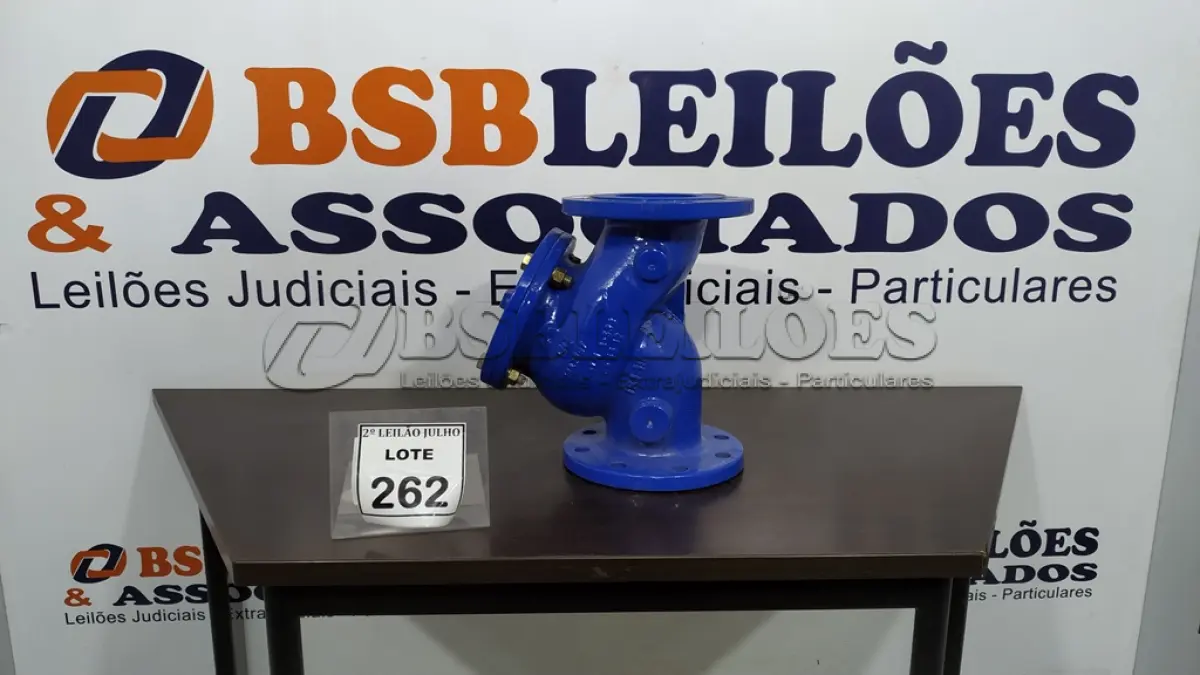 LOTE 262 - 01 FILTRO TIPO Y. (NO ESTADO) ATENÇÃO! FAZER A VISITAÇÃO ANTES DE ARREMATAR, NÃO SABEMOS SE FUNCIONA, LEILÃO NÃO TEM GARANTIA E NEM DEVOLUÇÃO, SUJEITO A POSSÍVEIS AVARIAS VISÍVEIS/OCULTAS E/OU AUSÊNCIA DE COMPONENTES.