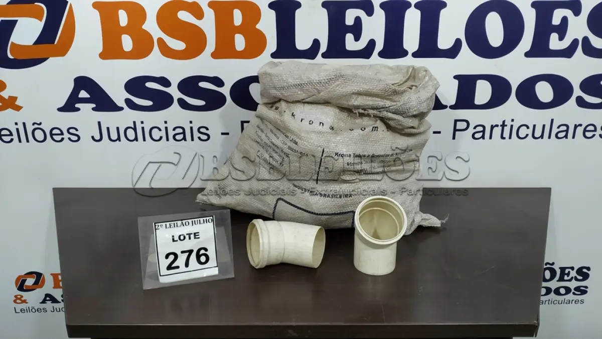 LOTE 276 - 01 LOTE COM GRANDE QUANTIDADE DE JOELHOS DE MEDIDAS VARIADAS. (NO ESTADO) ATENÇÃO! FAZER A VISITAÇÃO ANTES DE ARREMATAR, NÃO SABEMOS SE FUNCIONA. LEILÃO NÃO TEM GARANTIA E NEM DEVOLUÇÃO, SUJEITO A POSSÍVEIS AVARIAS VISÍVEIS/OCULTAS E/OU AUSÊNCIA DE COMPONENTES.