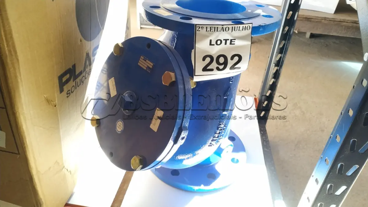 LOTE 292 - 01 FILTRO TIPO Y. (NO ESTADO) ATENÇÃO! FAZER A VISITAÇÃO ANTES DE ARREMATAR, NÃO SABEMOS SE FUNCIONA, LEILÃO NÃO TEM GARANTIA E NEM DEVOLUÇÃO, SUJEITO A POSSÍVEIS AVARIAS VISÍVEIS/OCULTAS E/OU AUSÊNCIA DE COMPONENTES.