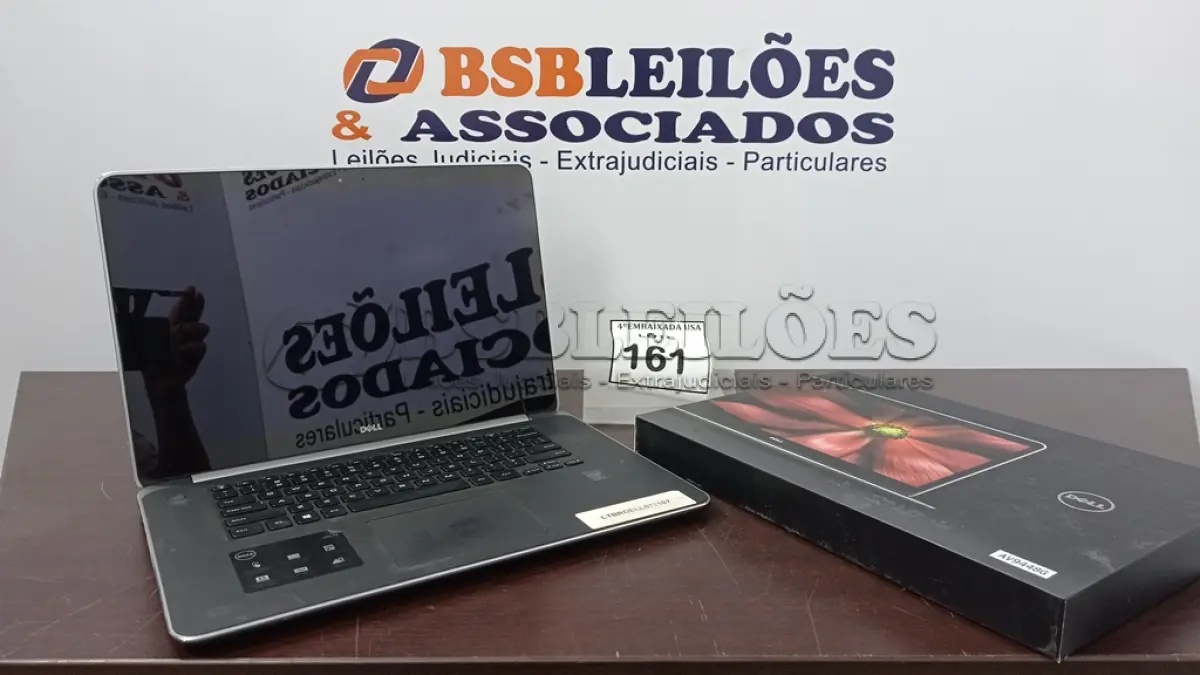 LOTE 161 - 01 DELL, COMPUTER, XPS15-8947 SLV, XPS SEM HD.  (NO ESTADO EM QUE SE ENCONTRA. SUJEITO A AVARIAS OCULTAS/VISÍVEIS.) AV9448G
