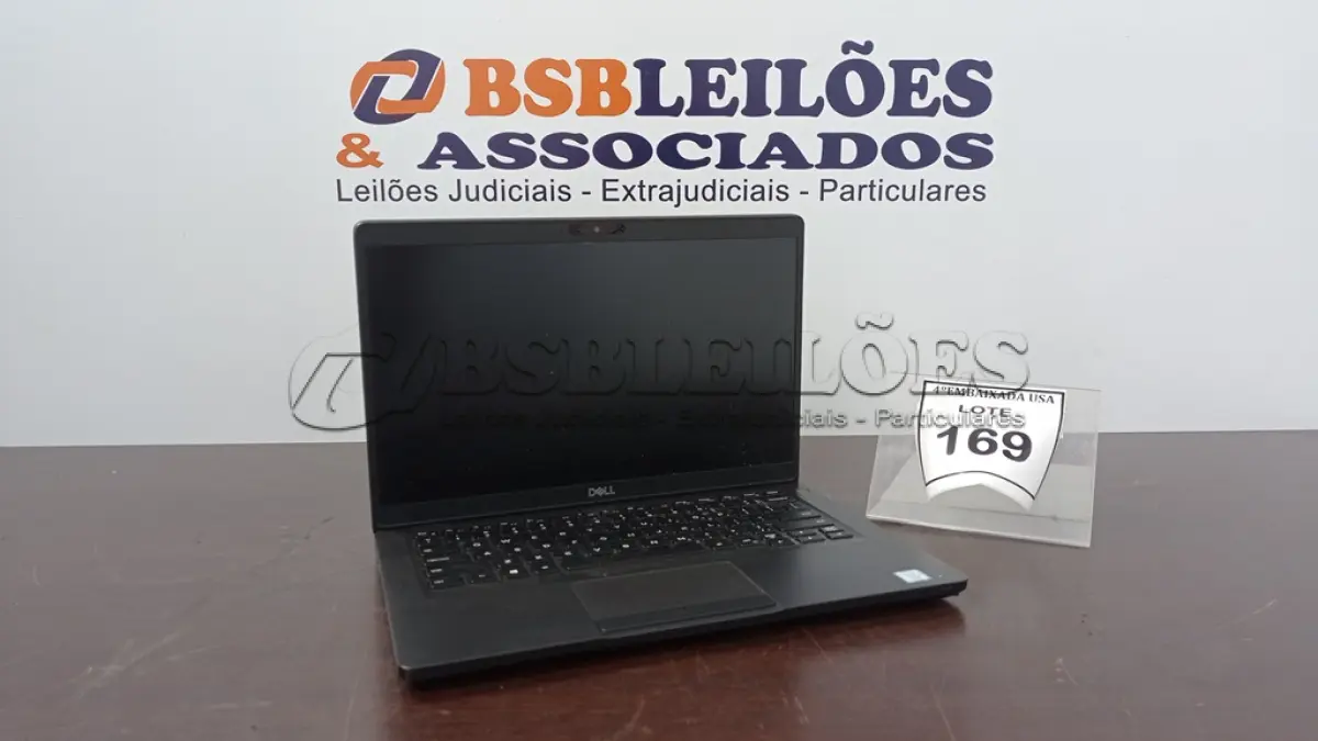 LOTE 169 - 01 DELL LAPTOP SEM FONTE E SEM HD. (NO ESTADO EM QUE SE ENCONTRA. SUJEITO A AVARIAS OCULTAS/VISÍVEIS.)  619396