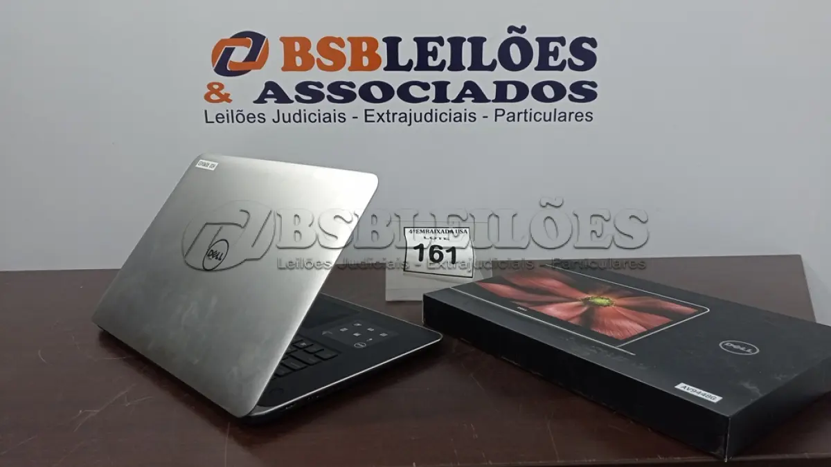 LOTE 161 - 01 DELL, COMPUTER, XPS15-8947 SLV, XPS SEM HD.  (NO ESTADO EM QUE SE ENCONTRA. SUJEITO A AVARIAS OCULTAS/VISÍVEIS.) AV9448G