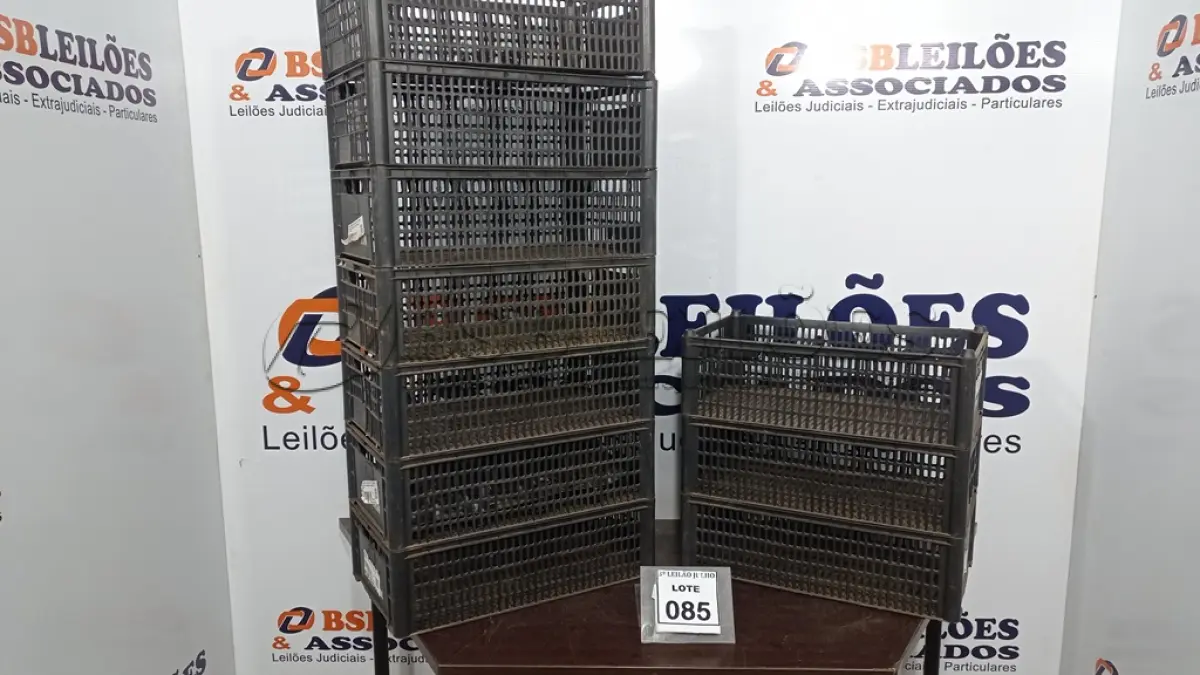 LOTE 085 - 10 CESTAS ORGANIZADORAS. (NO ESTADO) ATENÇÃO! FAZER A VISITAÇÃO ANTES DE ARREMATAR, NÃO SABEMOS SE FUNCIONA, LEILÃO NÃO TEM GARANTIA E NEM DEVOLUÇÃO, SUJEITO A POSSÍVEIS AVARIAS VISÍVEIS/OCULTAS E/OU AUSÊNCIA DE COMPONENTES.
