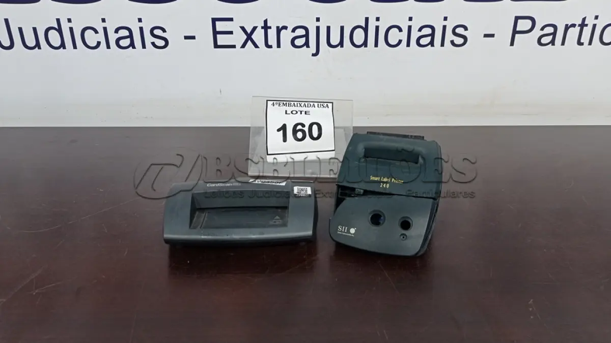 LOTE 160 - 01 SMART LABEL E 01 CARD SCAN. (NO ESTADO EM QUE SE ENCONTRA. SUJEITO A AVARIAS OCULTAS/VISÍVEIS.) AV9450G/ AV9450F