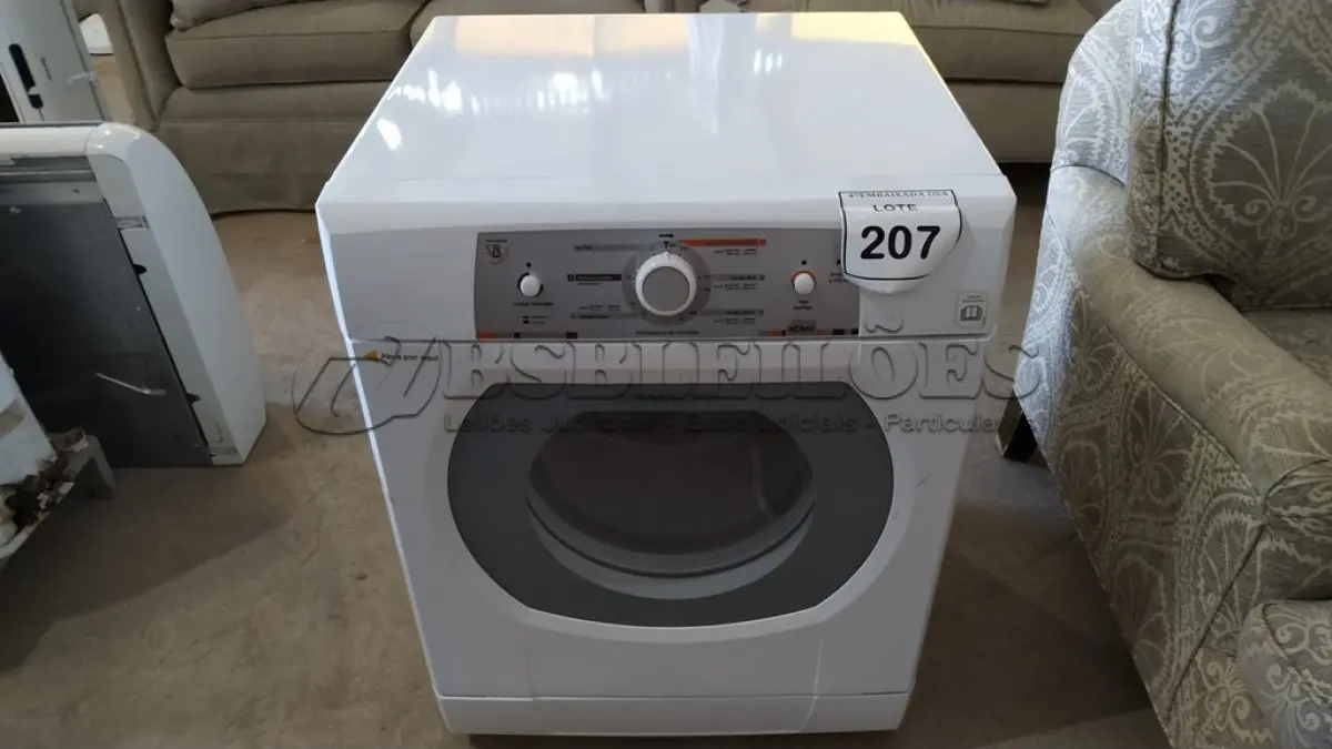 LOTE 207 - 01 SECADORA DE ROUPAS BRASTEMP. 220V. (NO ESTADO EM QUE SE ENCONTRA. SUJEITO A AVARIAS OCULTAS/VISÍVEIS.)  BH1652D