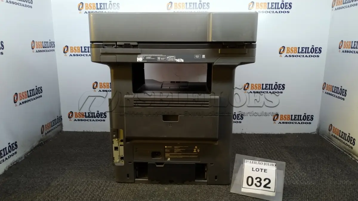 LOTE 032 - 01 IMPRESSORA MULTIFUNCIONAL MODELO MX622 MARCA LEXMARK. (NO ESTADO) ATENÇÃO! FAZER A VISITAÇÃO ANTES DE ARREMATAR, NÃO SABEMOS SE FUNCIONA, LEILÃO NÃO TEM GARANTIA E NEM DEVOLUÇÃO, SUJEITO A POSSÍVEIS AVARIAS VISÍVEIS/OCULTAS E/OU AUSÊNCIA DE COMPONENTES.