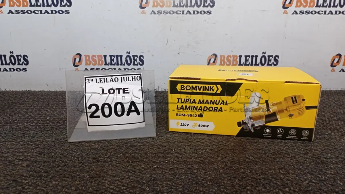 LOTE 200 - TUPIA MANUAL LAMINADORA 220V 600W (NO ESTADO) ATENÇÃO! FAZER A VISITAÇÃO ANTES DE ARREMATAR, NÃO SABEMOS SE FUNCIONA, LEILÃO NÃO TEM GARANTIA E NEM DEVOLUÇÃO, SUJEITO A POSSÍVEIS AVARIAS VISÍVEIS/OCULTAS E/OU AUSÊNCIA DE COMPONENTES.