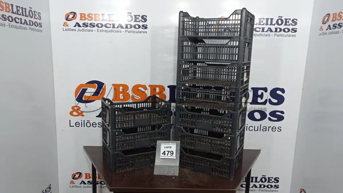 LOTE 479 - 10 CESTAS ORGANIZADORAS. (NO ESTADO) ATENÇÃO! FAZER A VISITAÇÃO ANTES DE ARREMATAR, NÃO SABEMOS SE FUNCIONA, LEILÃO NÃO TEM GARANTIA E NEM DEVOLUÇÃO, SUJEITO A POSSÍVEIS AVARIAS VISÍVEIS/OCULTAS E/OU AUSÊNCIA DE COMPONENTES.
