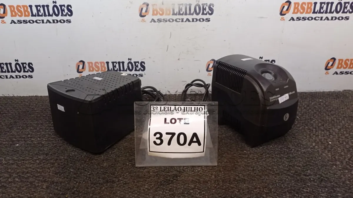 LOTE 370 - 02 ESTABILIZADORES. (NO ESTADO) ATENÇÃO! FAZER A VISITAÇÃO ANTES DE ARREMATAR, NÃO SABEMOS SE FUNCIONA, LEILÃO NÃO TEM GARANTIA E NEM DEVOLUÇÃO, SUJEITO A POSSÍVEIS AVARIAS VISÍVEIS/OCULTAS E/OU AUSÊNCIA DE COMPONENTES.