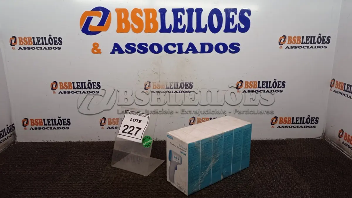 LOTE 227 - 06 TERMÔMETROS INFRAVERMELHO. (NO ESTADO) ATENÇÃO! FAZER A VISITAÇÃO ANTES DE ARREMATAR, NÃO SABEMOS SE FUNCIONA, LEILÃO NÃO TEM GARANTIA E NEM DEVOLUÇÃO, SUJEITO A POSSÍVEIS AVARIAS VISÍVEIS/OCULTAS E/OU AUSÊNCIA DE COMPONENTES.