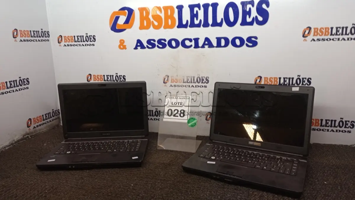 LOTE 028 - 02 NOTEBOOKS MARCA POSITIVO. (NO ESTADO) ATENÇÃO! FAZER A VISITAÇÃO ANTES DE ARREMATAR, NÃO SABEMOS SE FUNCIONA, LEILÃO NÃO TEM GARANTIA E NEM DEVOLUÇÃO, SUJEITO A POSSÍVEIS AVARIAS VISÍVEIS/OCULTAS E/OU AUSÊNCIA DE COMPONENTES.
