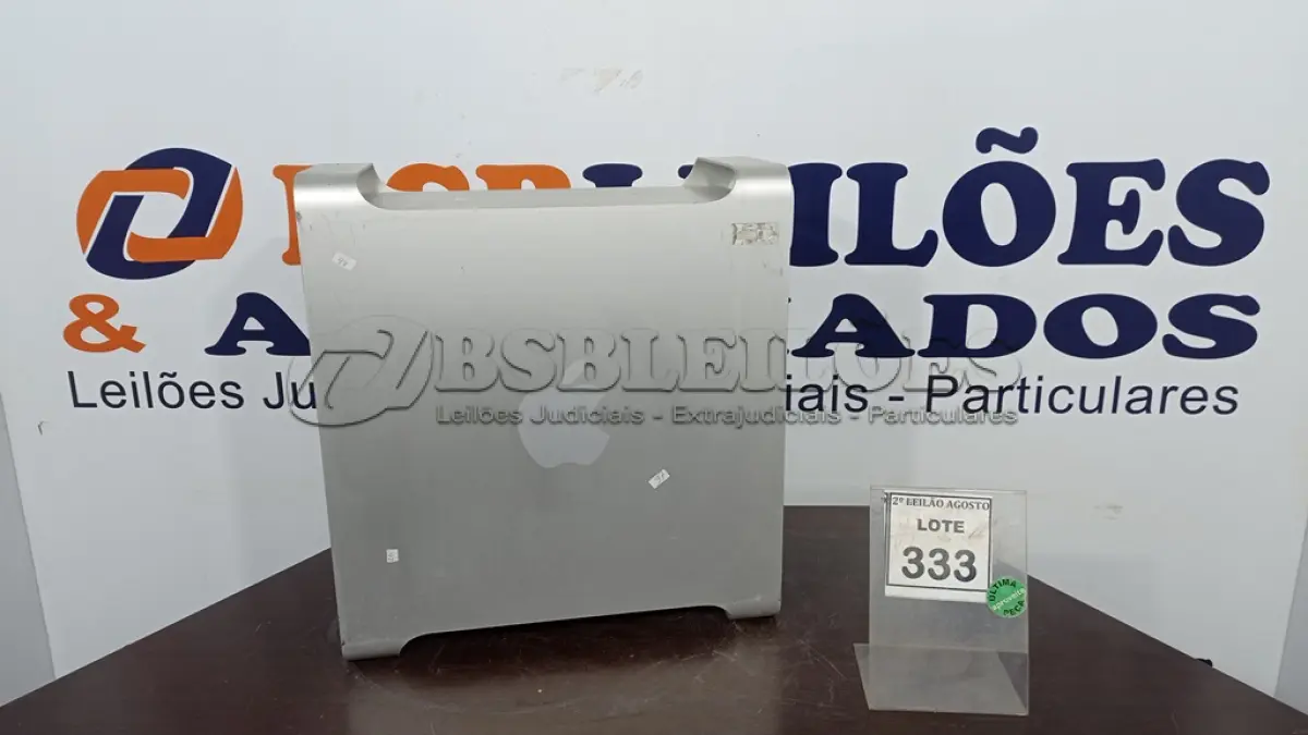 LOTE 333 - 01 SERVIDOR DE IMAC APPLE. (NO ESTADO) ATENÇÃO! FAZER A VISITAÇÃO ANTES DE ARREMATAR, NÃO SABEMOS SE FUNCIONA, LEILÃO NÃO TEM GARANTIA E NEM DEVOLUÇÃO, SUJEITO A POSSÍVEIS AVARIAS VISÍVEIS/OCULTAS E/OU AUSÊNCIA DE COMPONENTES.