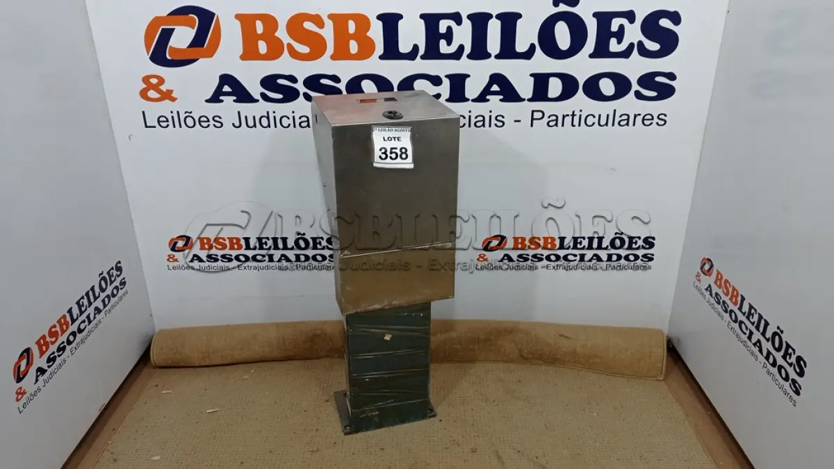 LOTE 358 - 01 CATRACA DE ACESSO MARCA ANSETT. (NO ESTADO) ATENÇÃO! FAZER A VISITAÇÃO ANTES DE ARREMATAR, NÃO SABEMOS SE FUNCIONA. LEILÃO NÃO TEM GARANTIA E NEM DEVOLUÇÃO, SUJEITO A POSSÍVEIS AVARIAS VISÍVEIS/OCULTAS E/OU AUSÊNCIA DE COMPONENTES.