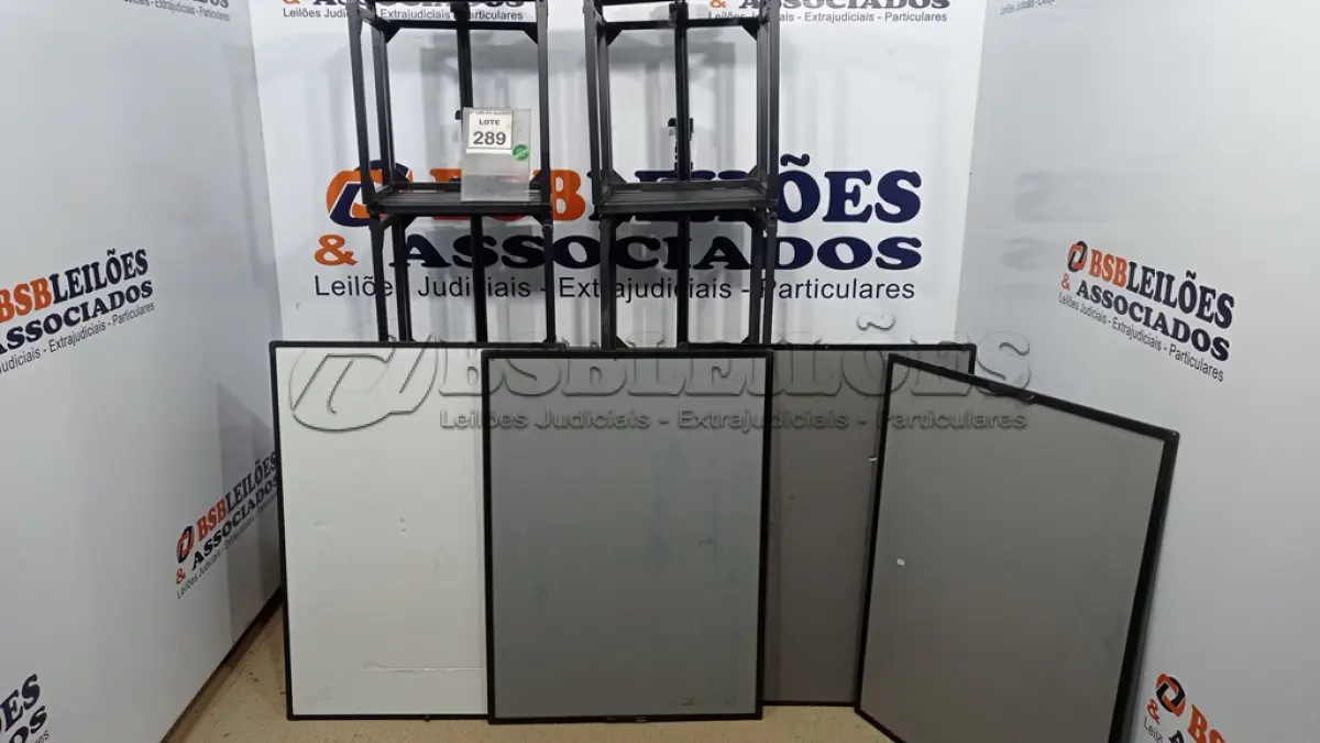 LOTE 289 - 05 MÓDULOS CENÁRIO. (NO ESTADO) ATENÇÃO! FAZER A VISITAÇÃO ANTES DE ARREMATAR, NÃO SABEMOS SE FUNCIONA. LEILÃO NÃO TEM GARANTIA E NEM DEVOLUÇÃO, SUJEITO A POSSÍVEIS AVARIAS VISÍVEIS/OCULTAS E/OU AUSÊNCIA DE COMPONENTES.