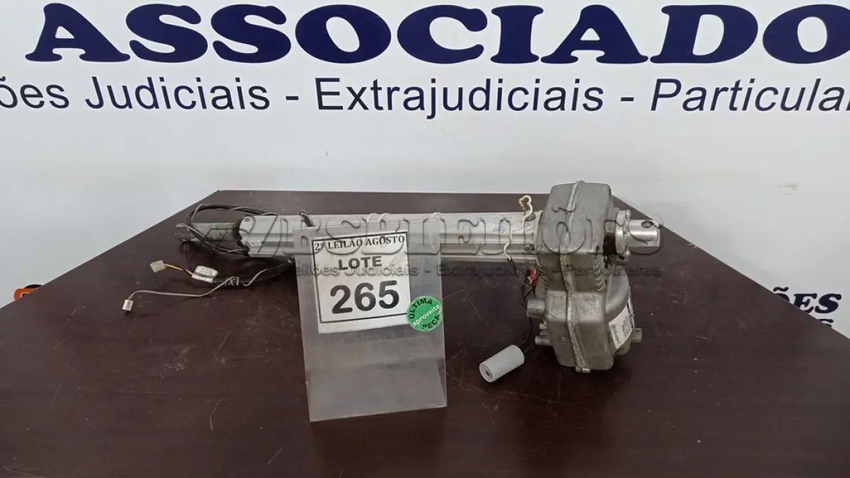 LOTE 265 - 01 ATUADOR LINEAR. (NO ESTADO) ATENÇÃO! FAZER A VISITAÇÃO ANTES DE ARREMATAR, NÃO SABEMOS SE FUNCIONA. LEILÃO NÃO TEM GARANTIA E NEM DEVOLUÇÃO, SUJEITO A POSSÍVEIS AVARIAS VISÍVEIS/OCULTAS E/OU AUSÊNCIA DE COMPONENTES.